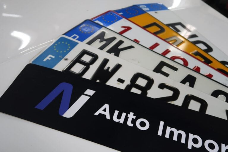 Buitenlandse kentekenplaten